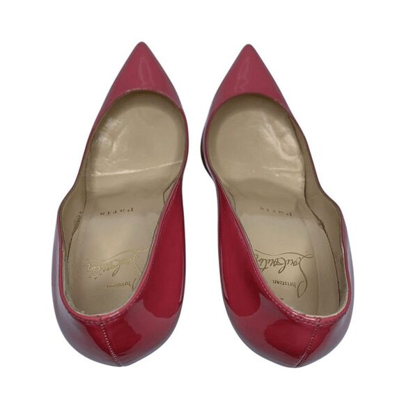 Christian Louboutin Pigalle EU 37 US 7 Pink Patent Leather High Heel Pumps - Picture 10 of 10